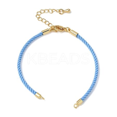 2MM Twisted Round Nylon Cord Bracelet Makings MAK-F038-A25-1