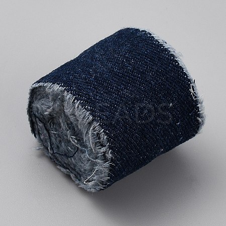 2 Yards Polycotton Frayed Ribbon OCOR-WH20009-02A-1