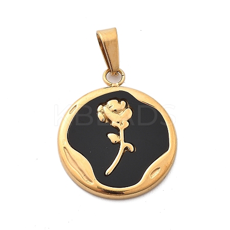 Plastic Pendants STAS-P378-03G-01-1