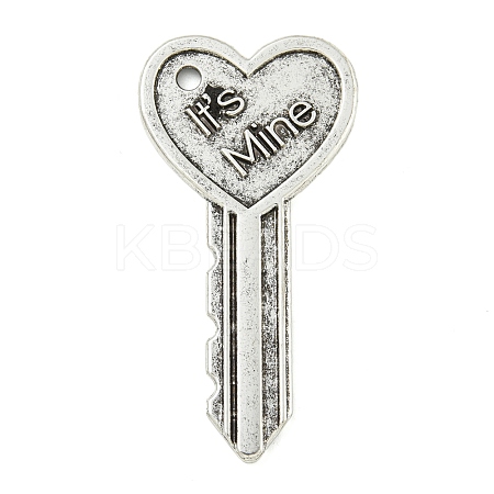 Tibetan Style Alloy Big Pendants FIND-M056-07C-AS-1