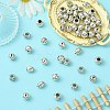 50Pcs 5 Styles Tibetan Style Alloy Beads FIND-CJ0003-62-5