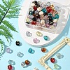 110Pcs 11 Colors Transparent Acrylic Beads MACR-FS0002-07-7