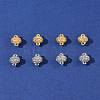 8 Sets 2 Colors Alloy Magnetic Clasps FIND-FS0003-55-9