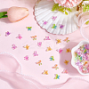 100Pcs Luminous Resin Decoden Cabochons MRMJ-SP0001-30-4