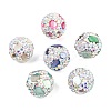 Handmade Polymer Clay Rhinestone Beads CLAY-H009-03-1