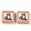 Opaque Resin Decoden Cabochons RESI-N039-130E-1
