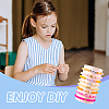 8 Strands Imitation Jelly Handmade Polymer Clay Beads Strands CLAY-TA0001-47A-9