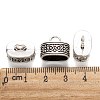 Alloy Cord Ends X-PALLOY-I021-AS-3