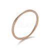 304 Stainless Steel Plain Band Rings STAS-I160-F03-KCG-4