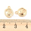 Rack Plating Brass Charms KK-M261-26G-3