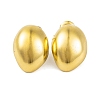 Ion Plating(IP) 304 Stainless Steel Stud Earrings for Women EJEW-A049-16G-1
