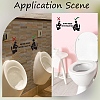 PVC Public Toilet Sign Stickers AJEW-WH20006-102A-5