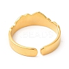 Ion Plating(IP) 201 Stainless Steel Open Cuff Ring RJEW-E063-41G-3