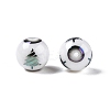 Christmas Opaque Glass Beads X-EGLA-R113-02E-2