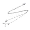Non-Tarnish 201 Stainless Steel Pendant Necklaces LS-NJEW-S105-JN529-1-2