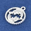 Twelve Constellations Alloy Pendants PALLOY-Q006-01F-S-2
