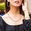 DIY Brass Star & Oval Link Chains Necklaces & Bracelets Making Kits DIY-TA0011-17-8