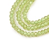 Natural Peridot Beads Strands LS-G-ONLY-T-B07-01-4
