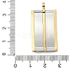 304 Stainless Steel Pendants STAS-G346-28GP-3