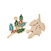 Golden Plated Alloy Enamel Pendants ENAM-Z017-03G-2