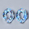 Transparent Spray Paint Acrylic Linking Rings TACR-Q276-001E-2