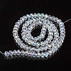 Electroplate Glass Beads Strands EGLA-A034-T3mm-L19-2