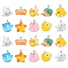 20Pcs 10 Styles Ocean Theme Resin Pendants RESI-CJ0003-52-1