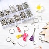 DIY Keychain Jewelry Making Finding Kits DIY-YW0012-02-4