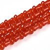 Baking Paint Glass Beads Strands DGLA-N007-01B-1