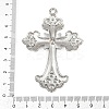 Alloy Rhinestone Cross Big Pendants LS-ALRI-1475-P-RS-3