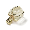 Natural Citrine Gift Box Charms G-P523-01G-02-2