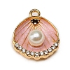Zinc Alloy Enamel Pendants ENAM-WH0061-65B-1