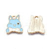 Alloy Enamel Pendants PALLOY-N170-032A-NR-2