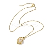 Crystal Stone Cage Pendant Necklaces NJEW-JN04759-01-2