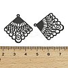 Spray Painted 430 Stainless Steel Pendants X-STAS-Z116-11-3