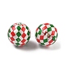 Printing Opaque Acrylic Beads OACR-Z035-08-2