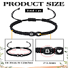 1Pc Adjustable Nylon Cord Braided Bracelets for Women Men BJEW-LP0001-31A-B-2
