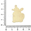 Easter Alloy Enamel Pendants ENAM-I082-02G-06-3