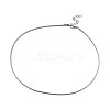 Waxed Cotton Cord Necklace Making MAK-S034-015-2