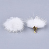 Faux Mink Fur Tassel Pendant Decorations FIND-S300-37X-2