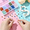 590Pcs 10 Colors Transparent Acrylic Beads OACR-YW0001-91-4