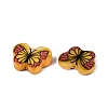 Printed Natural Freshwater Shell Beads SHEL-Q029-11A-2