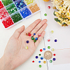 3 Style Glass Beads GLAA-FH0001-31-4