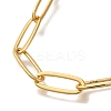 Letter B Brass Micro Pave Clear Cubic Zirconia Cable Chain Bracelets for Women BJEW-L696-112G-3