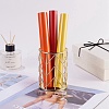 3 Rolls Red & Gold & Orange Red Heat Transfer Vinyl Roll DIY-SZ0003-61-5