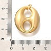 PVD Vacuum Plating 304 Stainless Steel Pendants STAS-U035-41G-01-3