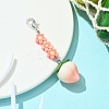 Fruit Resin Pendant Decoration HJEW-JM01554-04-2