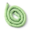 Handmade Polymer Clay Beads Strands CLAY-R089-8mm-Q080-7