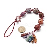 7 Chakra Gemstone Hanging Decorations HJEW-JM00805-02-3