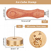 1Pc Brass Stamp Head DIY-OC0008-39E-2